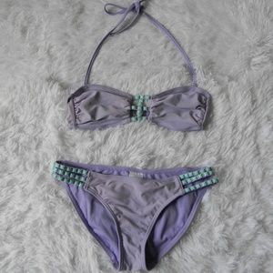 Light Purple & Teal Bikini